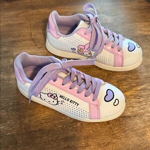 Hello Kitty Kids Sneakers - Lavender and White